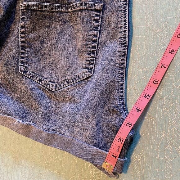 Nobo Relaxed Fit Jean short overalls 5 pockets Loops for belt Junior size 15-17 - Picture 10 of 13